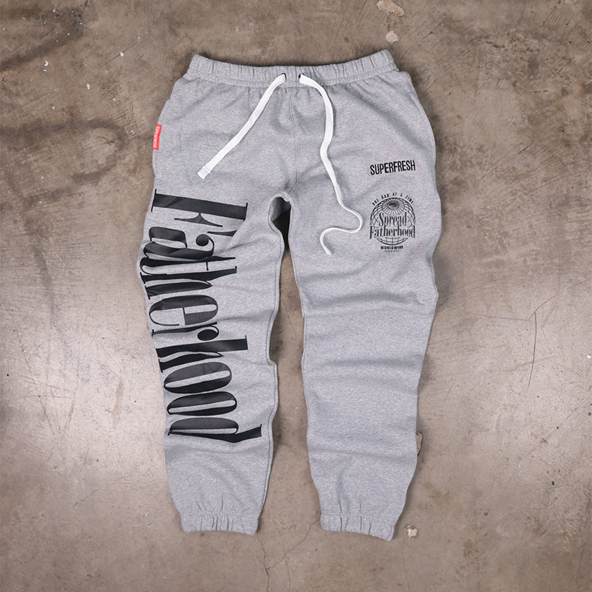 Heather Grey Spread Fatherhood Baggy Design 1