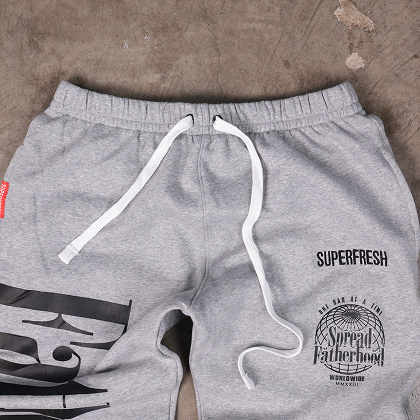 Heather Grey Spread Fatherhood Baggy Design 1