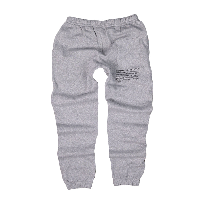 Heather Grey Spread Fatherhood Baggy Design 1