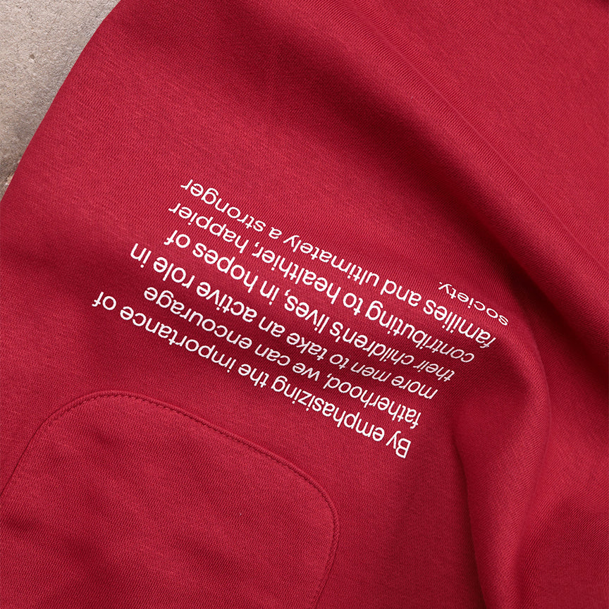 Cranberry Spread Fatherhood Baggy Design 1