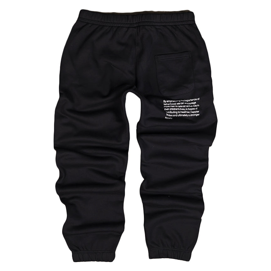 Black Spread Fatherhood Baggy Design 1