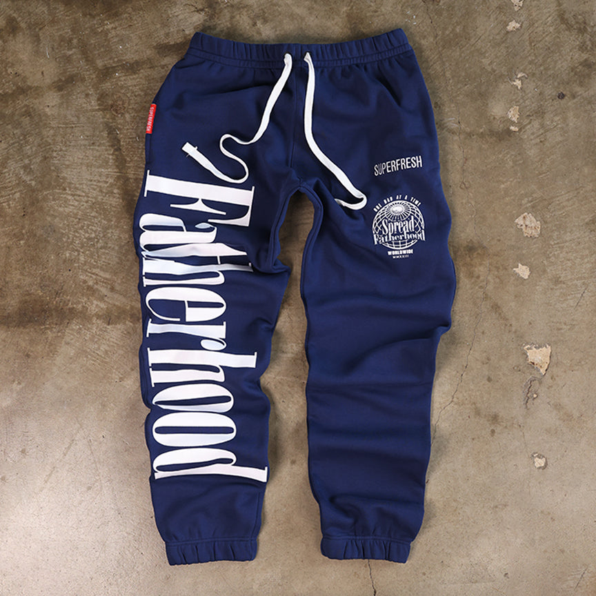 Navy Blue Spread Fatherhood Baggy Design 1