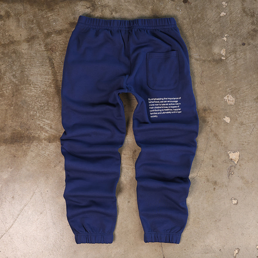 Navy Blue Spread Fatherhood Baggy Design 1