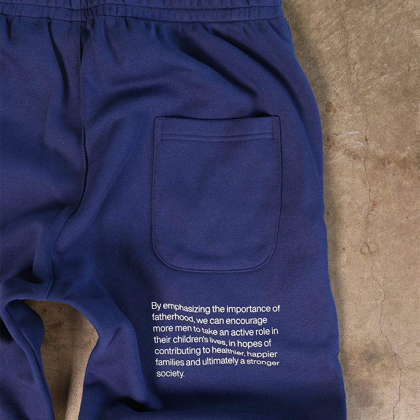 Navy Blue Spread Fatherhood Baggy Design 1