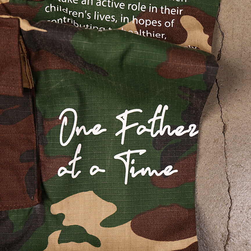 Camo Cargo Pockets Pants "Fatherhood 2"
