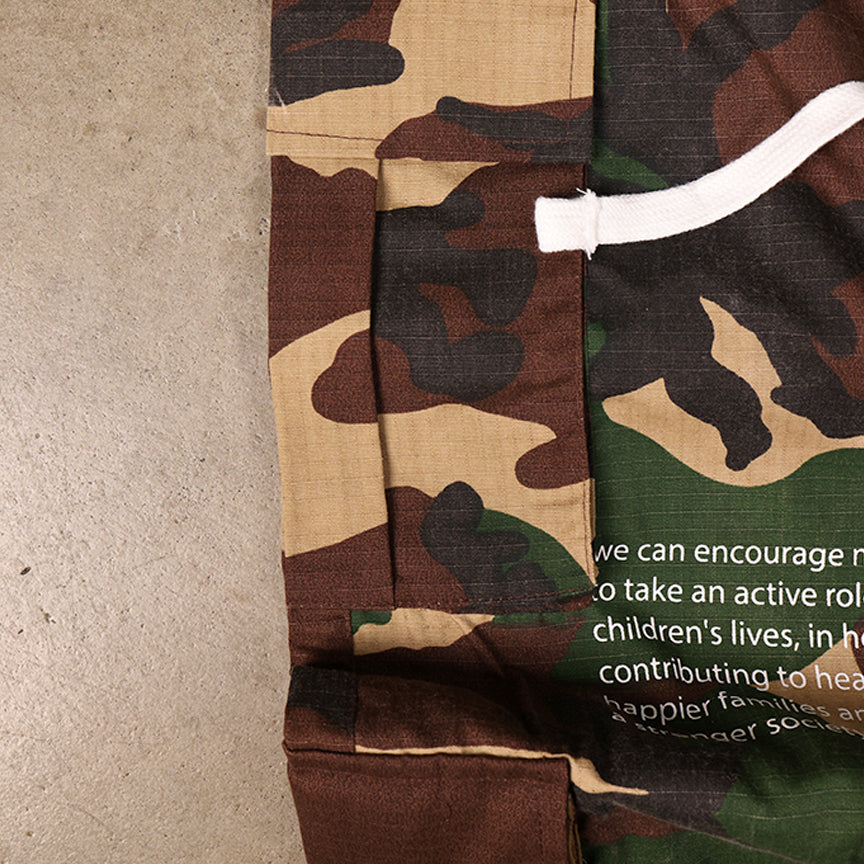 Camo Cargo Pockets Pants "Fatherhood 2"