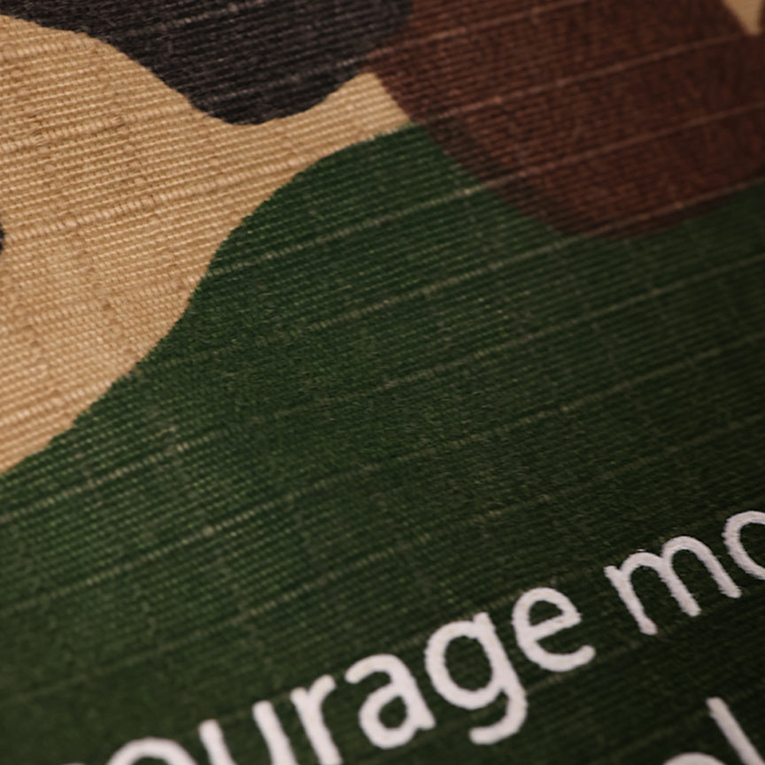 Camo Cargo Pockets Pants "Fatherhood 2"