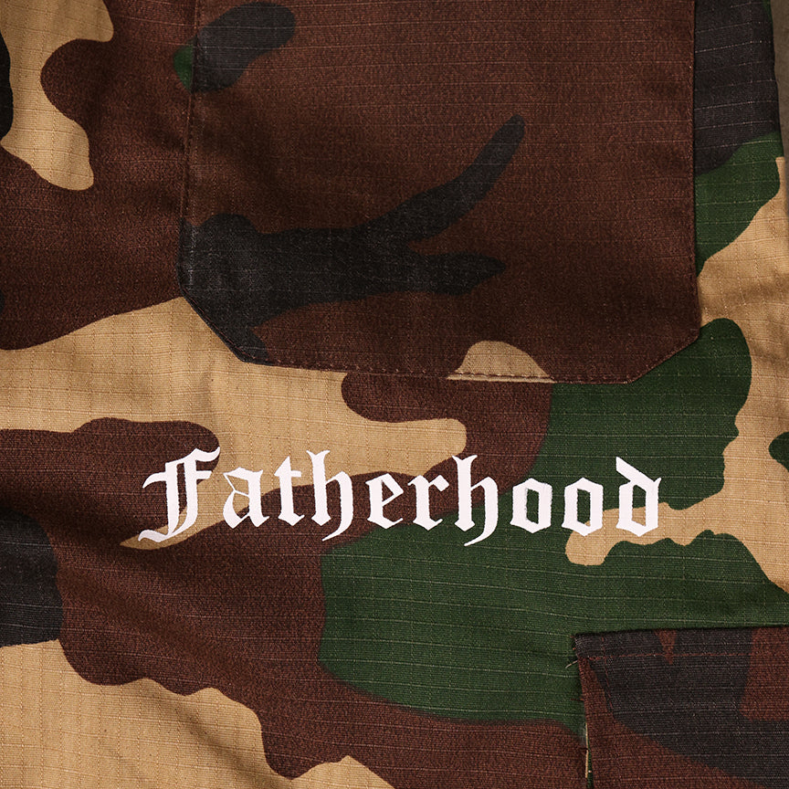 Camo Cargo Pockets Pants "Fatherhood 2"