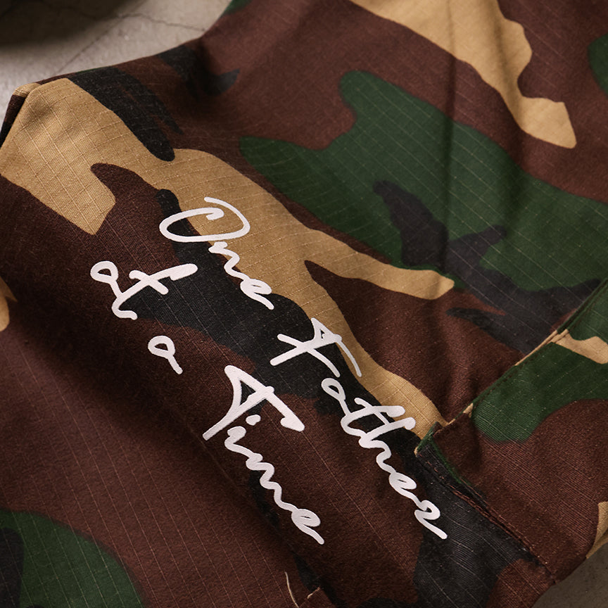 Camo Cargo Pockets Pants "Fatherhood 2"