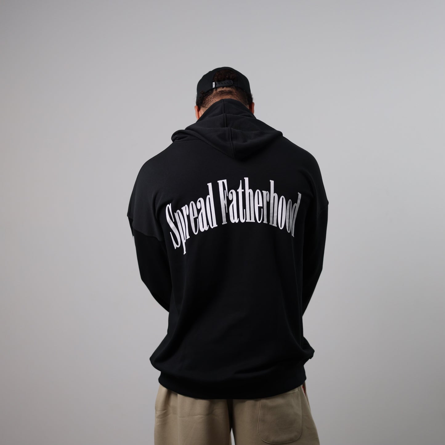 Jersey Hoodies (Black) "Fatherhood"