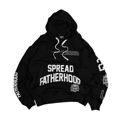 Jersey Hoodies (Black) "Fatherhood"