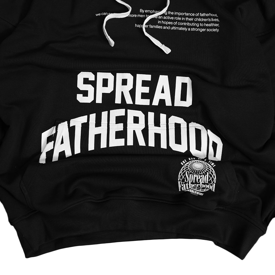 Jersey Hoodies (Black) "Fatherhood"