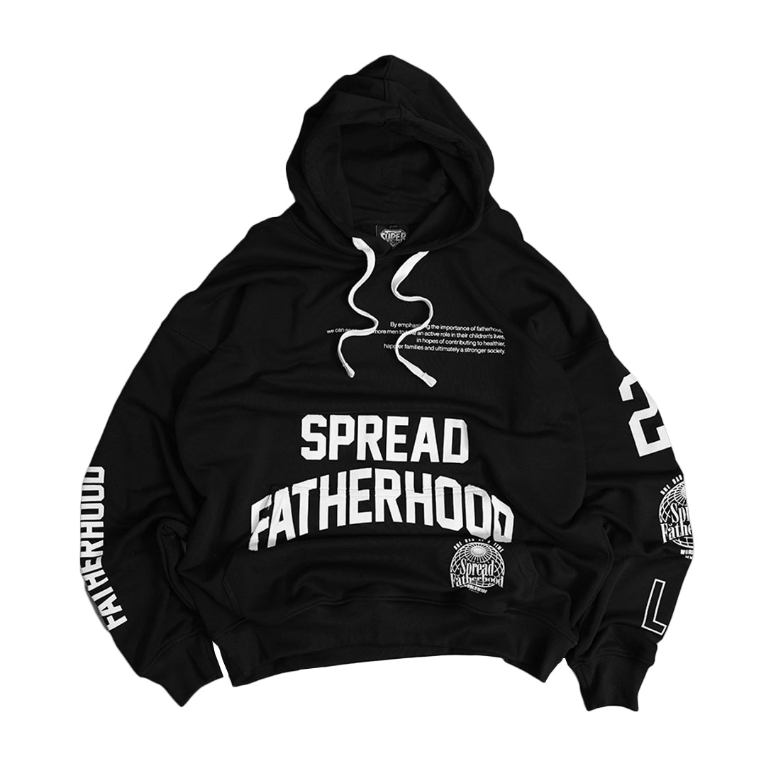 Jersey Hoodies (Black) "Fatherhood"