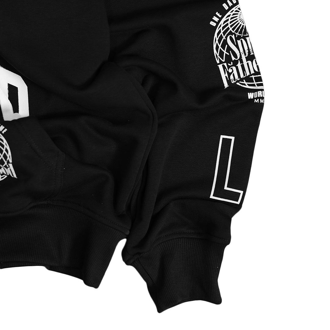 Jersey Hoodies (Black) "Fatherhood"