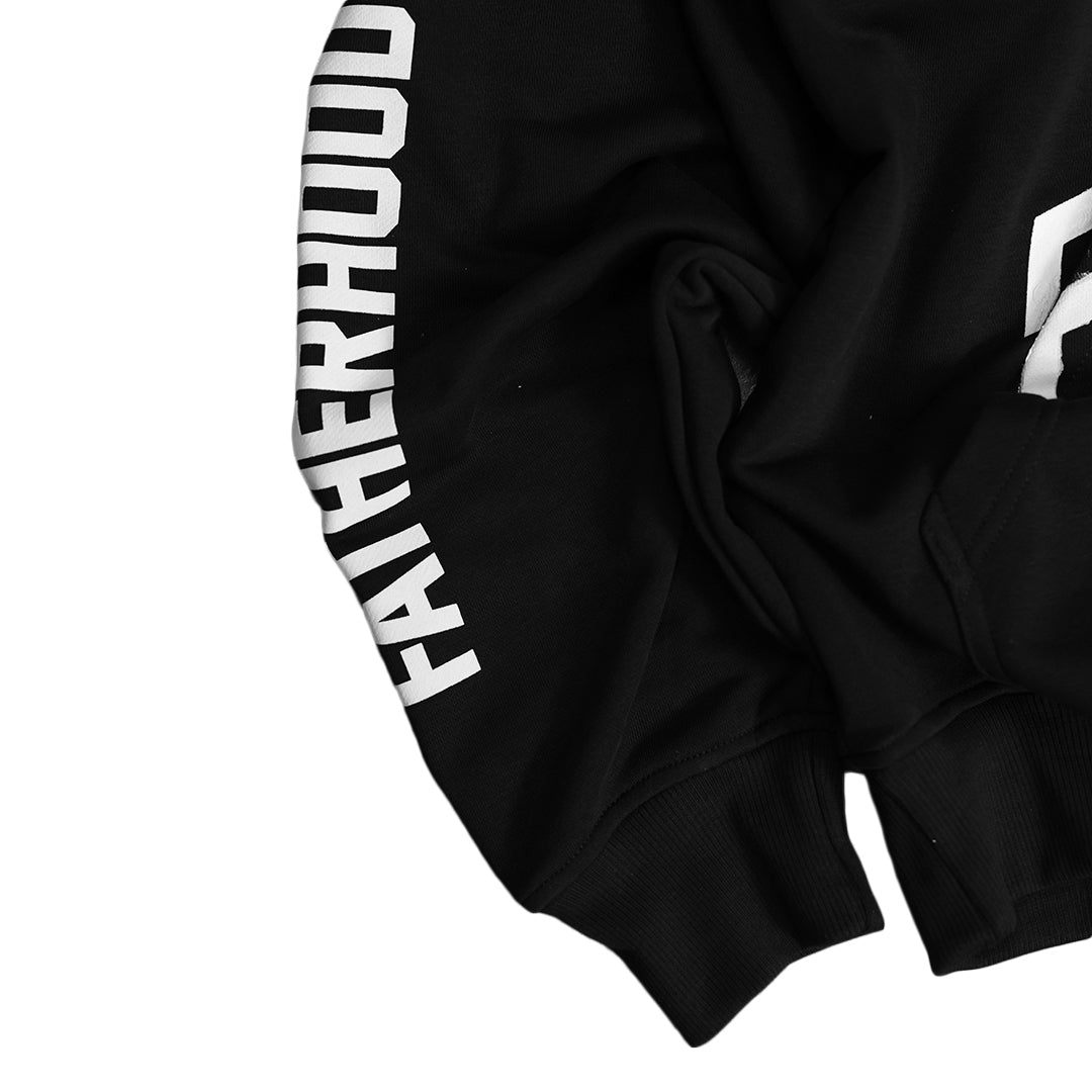 Jersey Hoodies (Black) "Fatherhood"