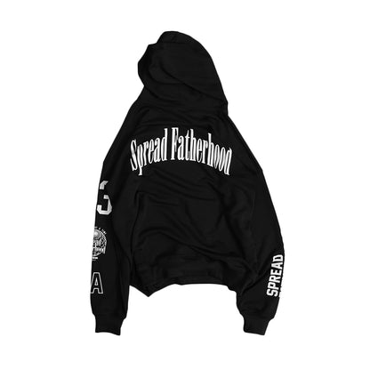 Jersey Hoodies (Black) "Fatherhood"