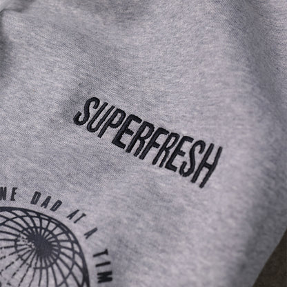 Heather Grey Spread Fatherhood Baggy Design 1