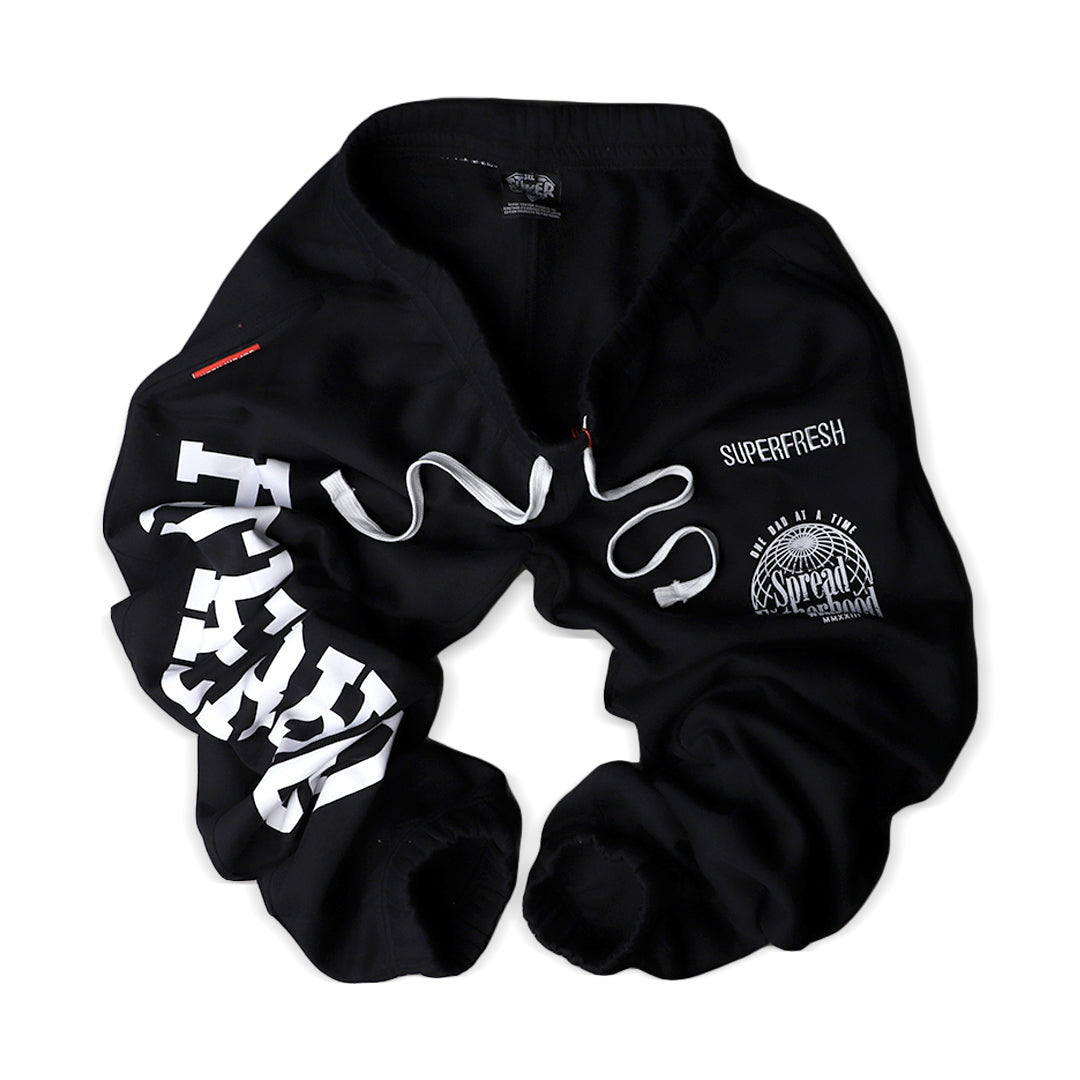 Black Spread Fatherhood Baggy Design 2