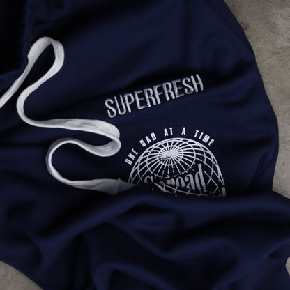 Navy Blue Spread Fatherhood Baggy Design 1