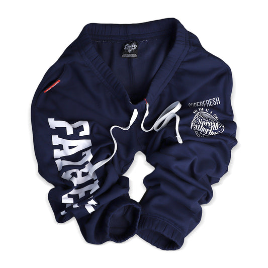 Navy Blue Spread Fatherhood Baggy Design 2