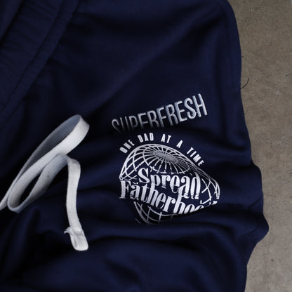 Navy Blue Spread Fatherhood Baggy Design 2