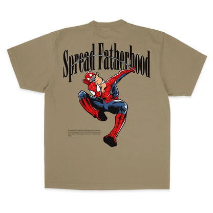 Spiderman Inspired T-Shirt - " Spread Fatherhood "