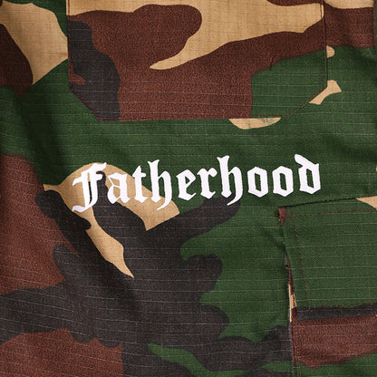 Camo Cargo Pockets Pants "Fatherhood 1"
