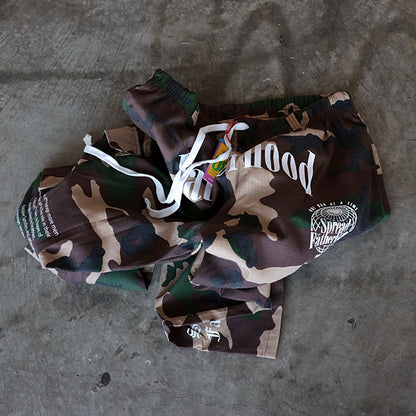 Camo Cargo Pockets Pants "Fatherhood 2"