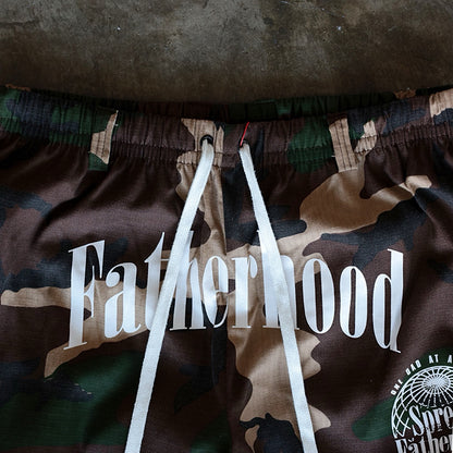 Camo Cargo Pockets Pants "Fatherhood 2"