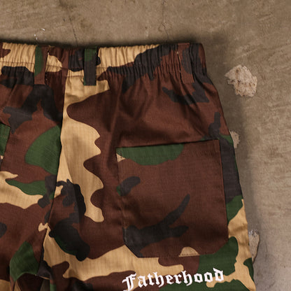 Camo Cargo Pockets Pants "Fatherhood 2"