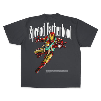 Iron Man Inspired T-Shirt - " Spread Fatherhood "