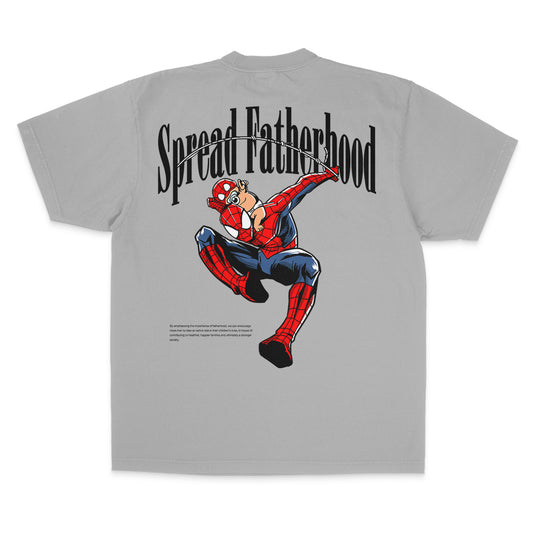 Spiderman Inspired T-Shirt - " Spread Fatherhood "