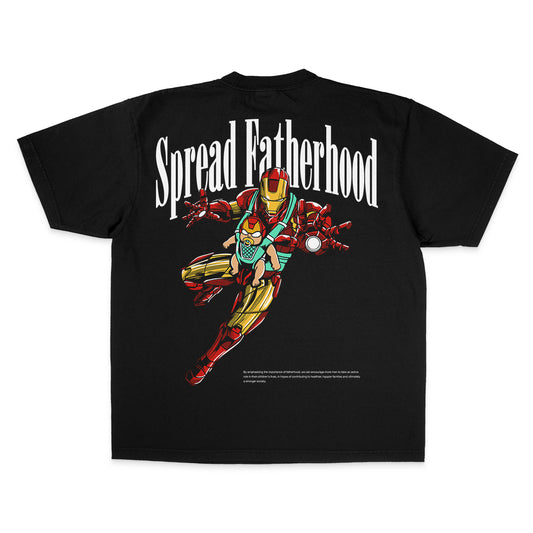 Iron Man Inspired T-Shirt - " Spread Fatherhood "