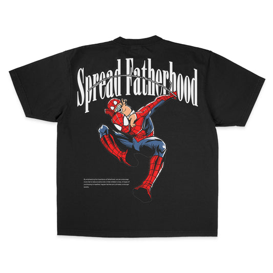 Spiderman Inspired T-Shirt - " Spread Fatherhood "